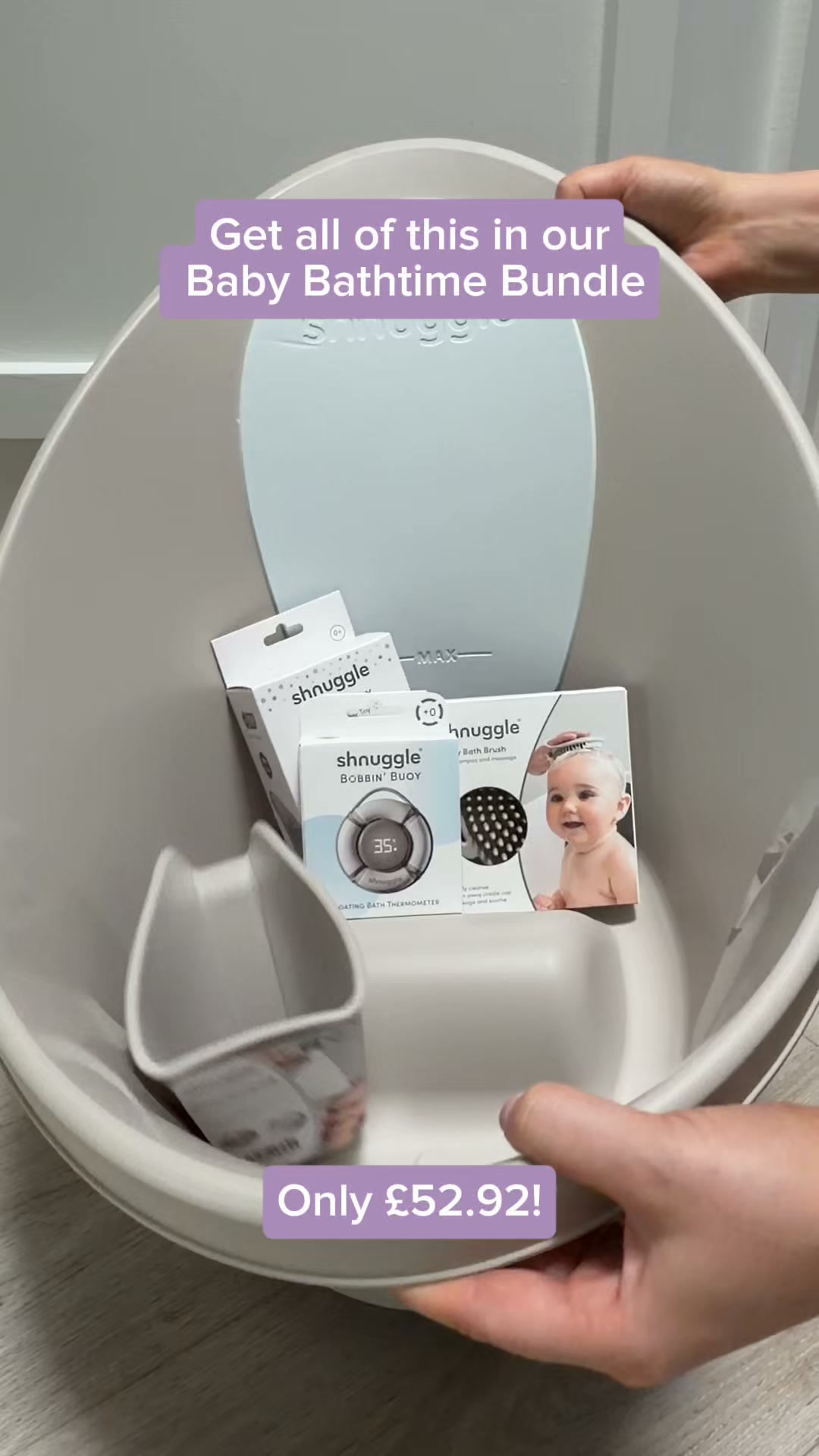 Baby Bathtime Bundle from Shnuggle®