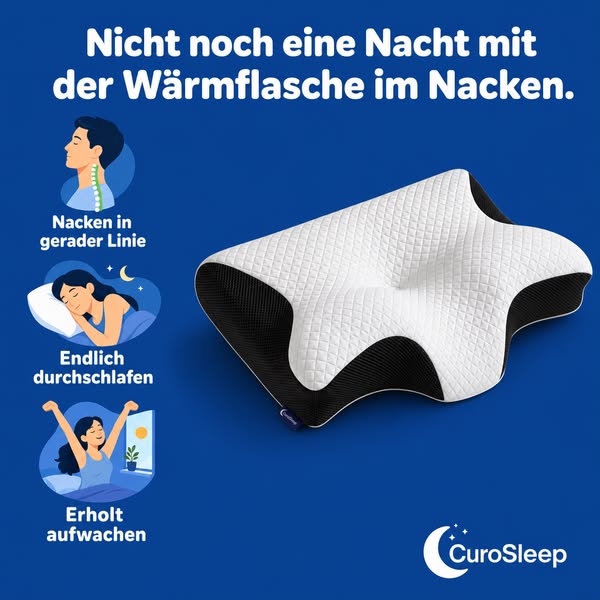 Schluss mit steifem Nacken am Morgen