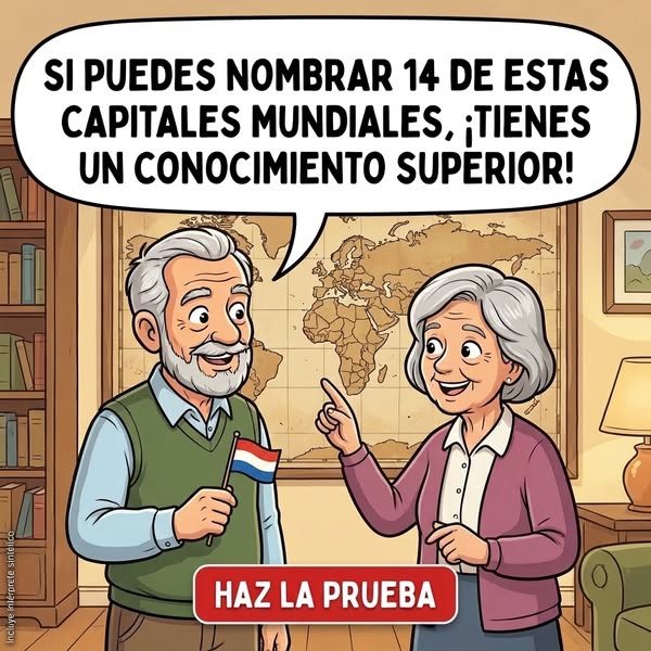World Capitals Quiz (Spanish)