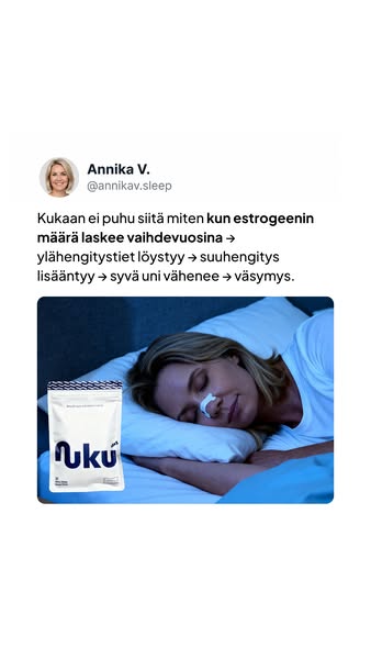 Nuku palauttavammin, herää virkeänä