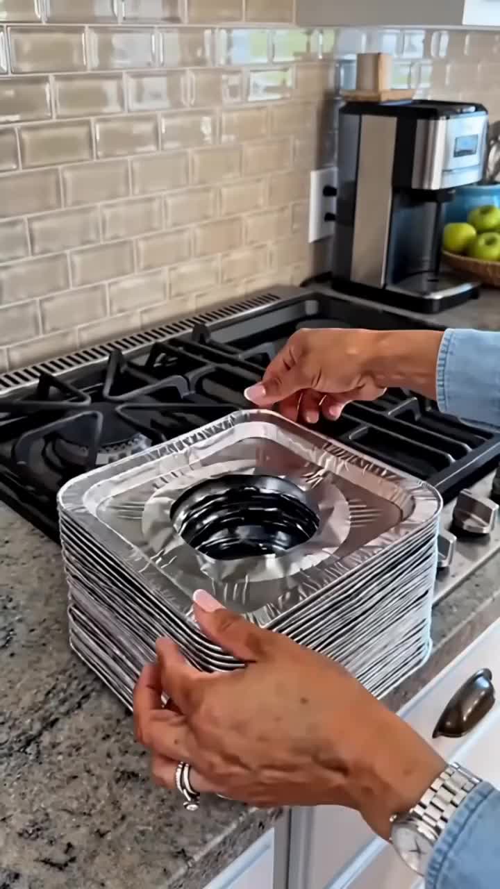 Gas Stove Aluminum Foil Pad