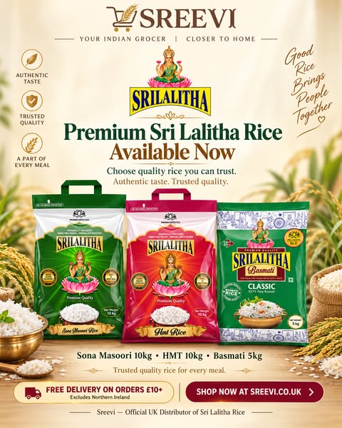 Premium Sri Lalitha Rice Available Now