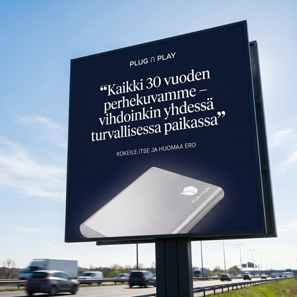 Tallenna valokuvasi ja videosi nopeasti ja turvallisesti.
