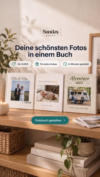 Deine schönsten Fotos als Buch.
