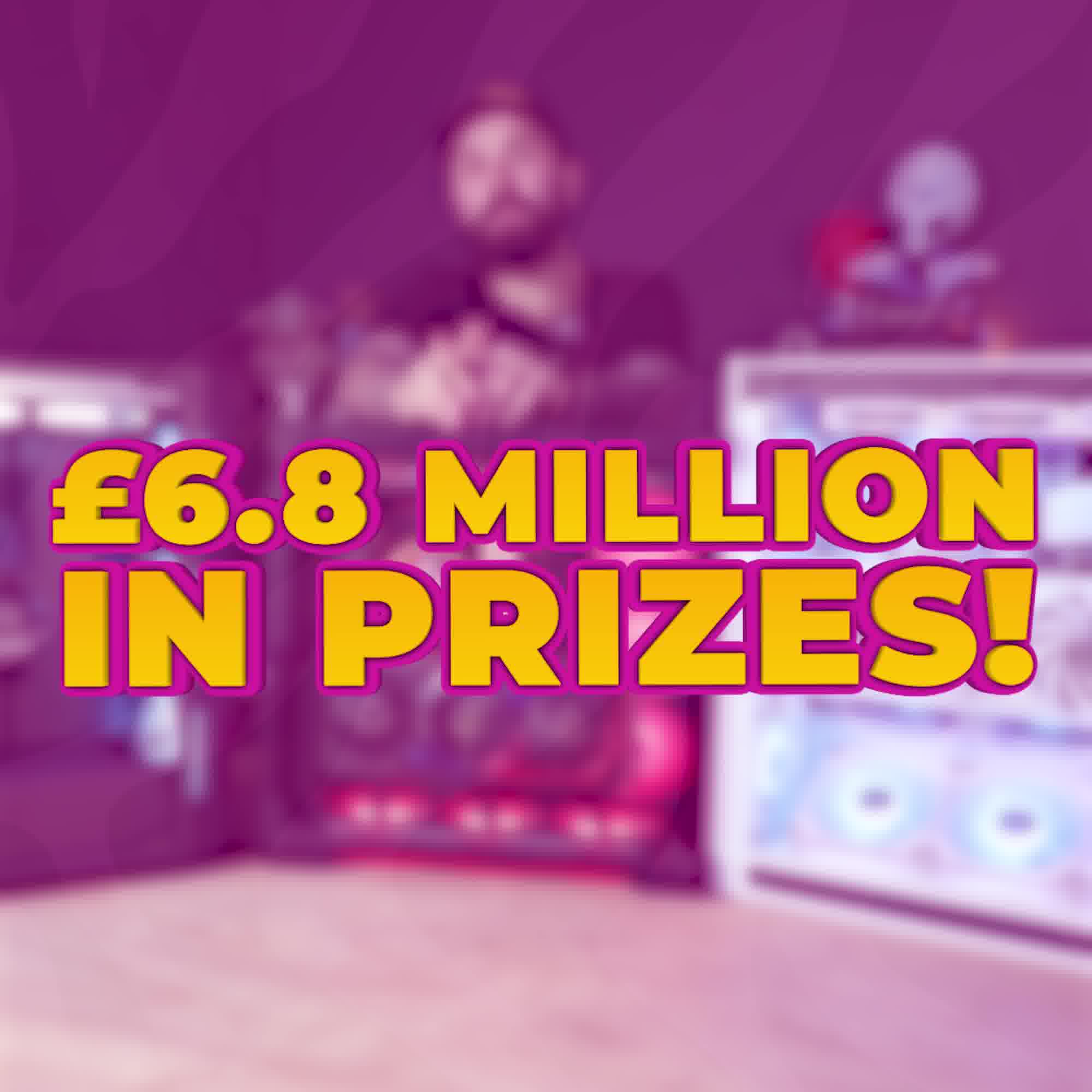 WILL YOU BE OUR NEXT WINNER?