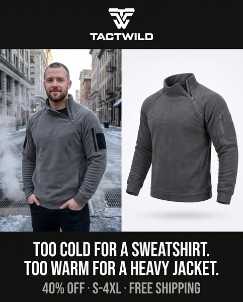 Too Cold For A Sweatshirt
