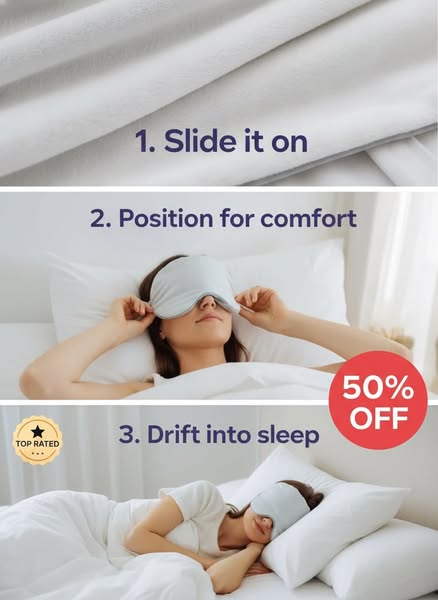 Weighted Eye Mask For Deep Sleep