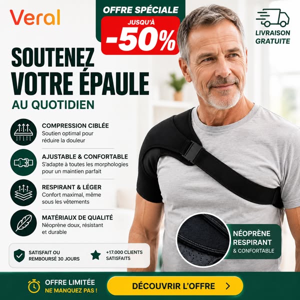 Soutenez votre épaule au quotidien