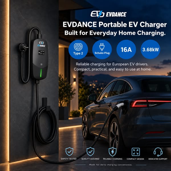 25% OFF with NYJK25 | Type 2 | 16A | 3.68kW
