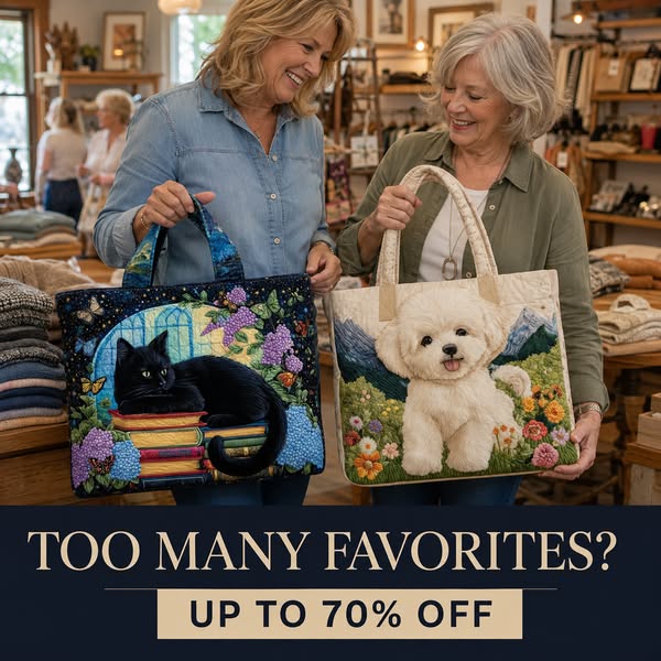 Hand-Quilted Totes, Last Pieces