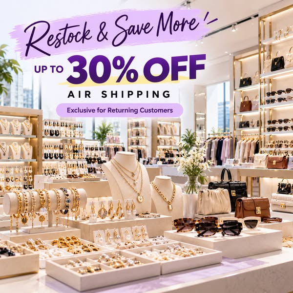 Up to 30% OFF AIR SHIPPING