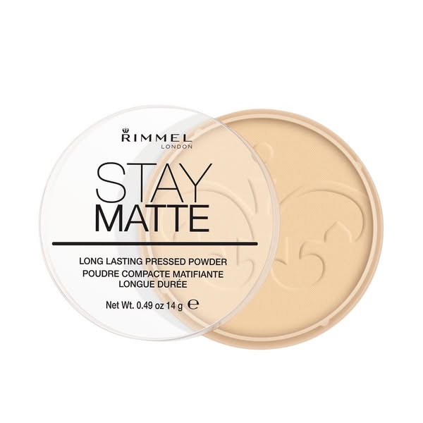 Rimmel, Stay Matte, Puder Transparent 001, 14 g