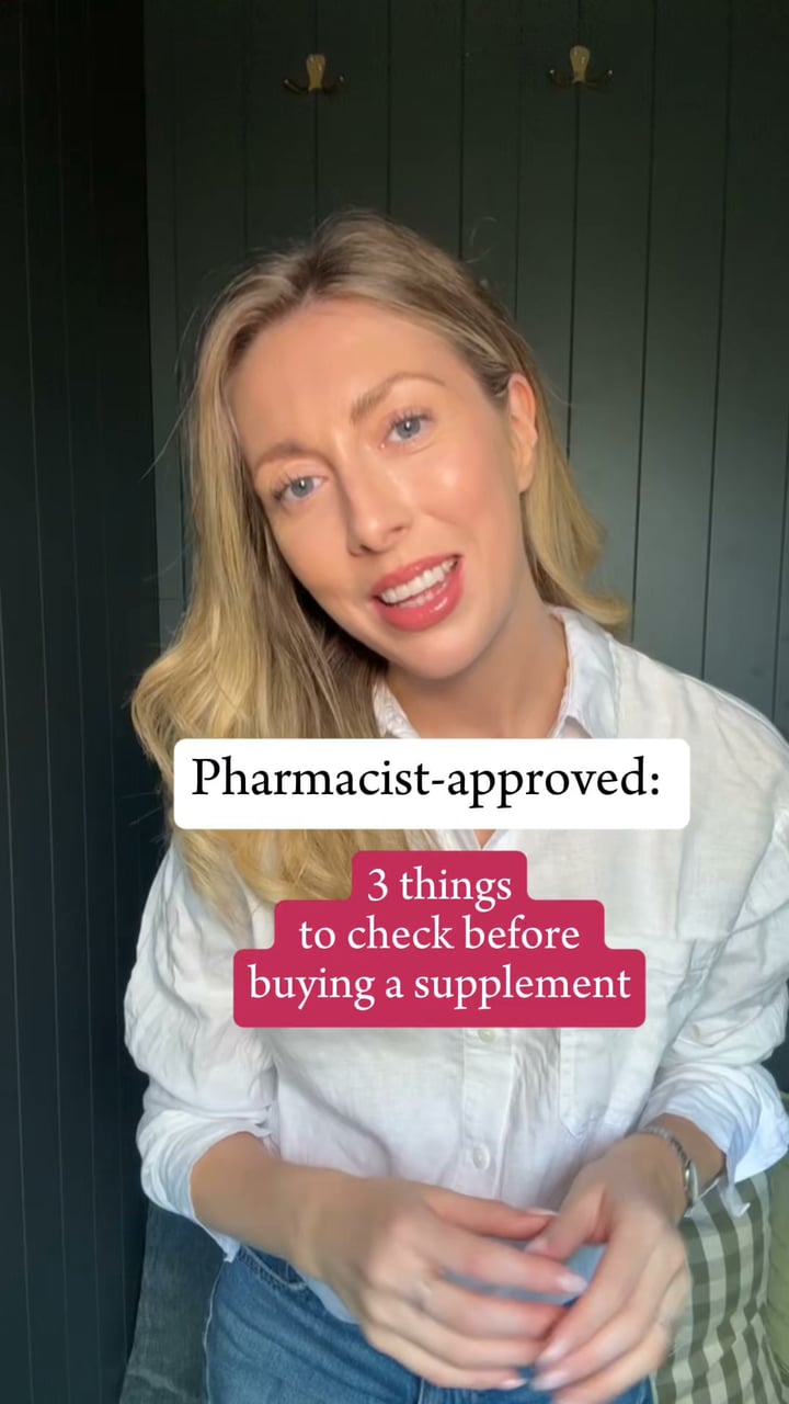 Make smarter supplement choices