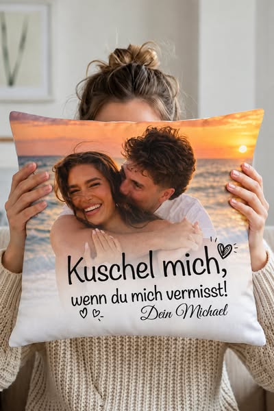 Verschenke ein individuell gestaltetes Kissen