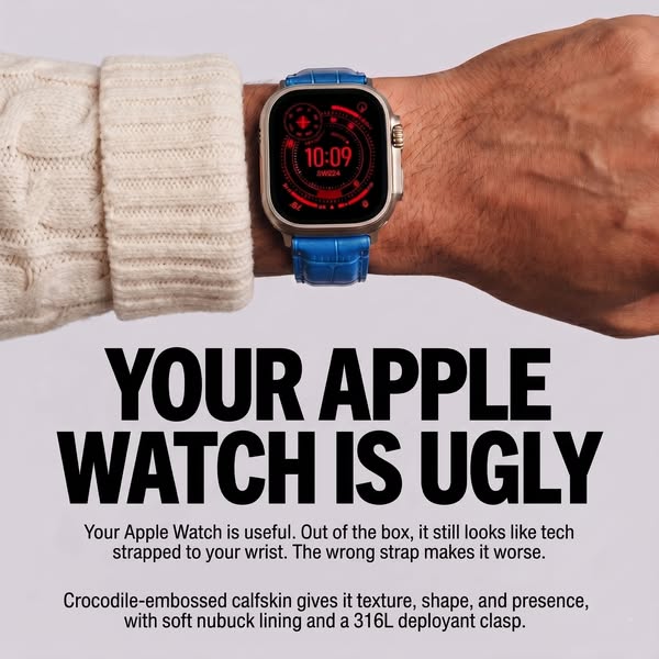Transform Your Apple Watch Into a Luxury Timepiece