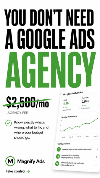 Ditch your Google Ads Agency