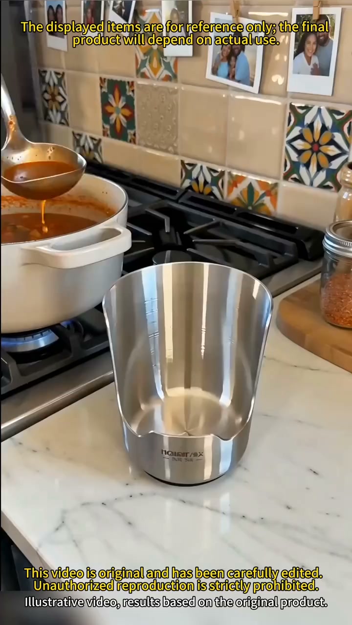 Sleek Stainless Steel Kitchen Utensil Holder