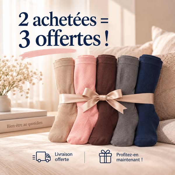 5 paires pour le prix de 2
