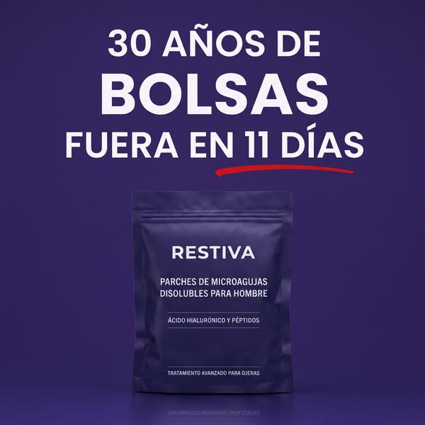 El producto antibolsas para hombres que sí funciona