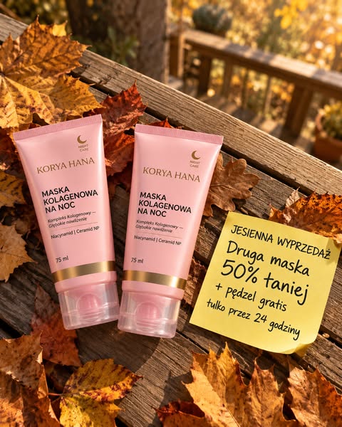 Druga Maska -50% + pędzel GRATIS ‼