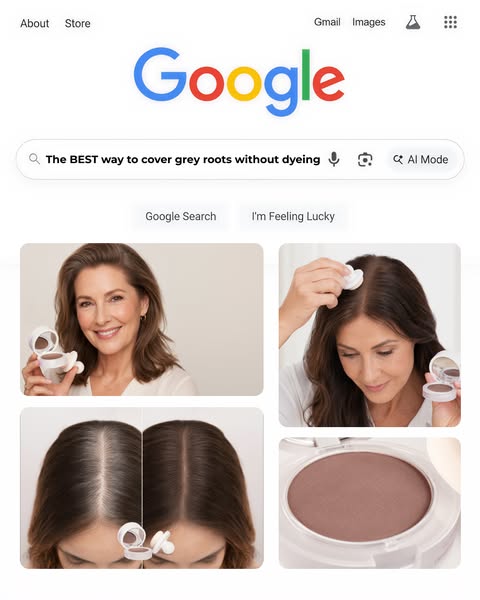Hairline Powder for Gray Roots