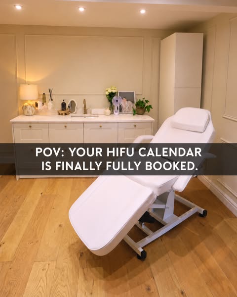 Imagine Your HIFU Calendar Fully Booked