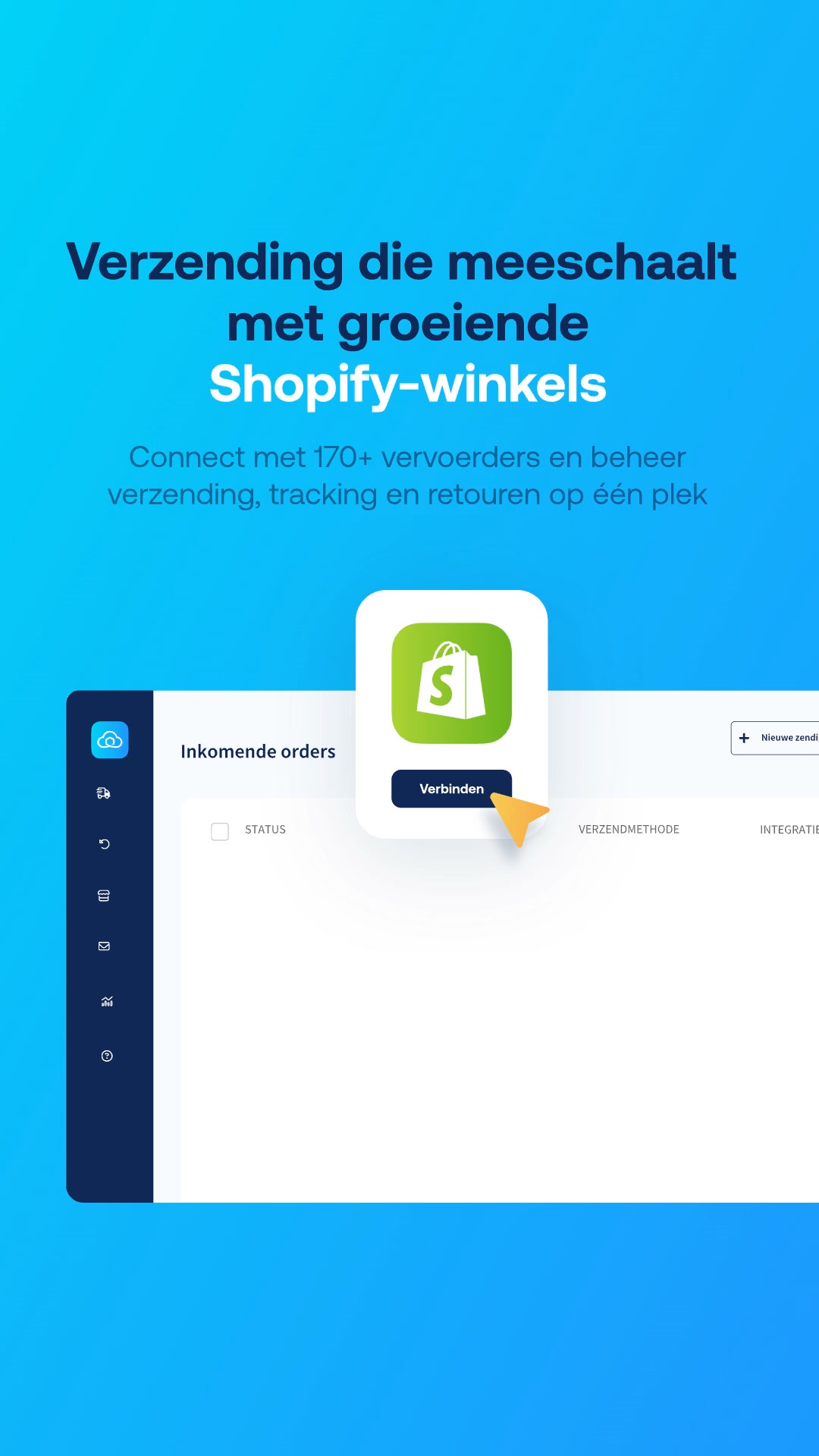 Verkoop en verzend: Shopify X Sendcloud.