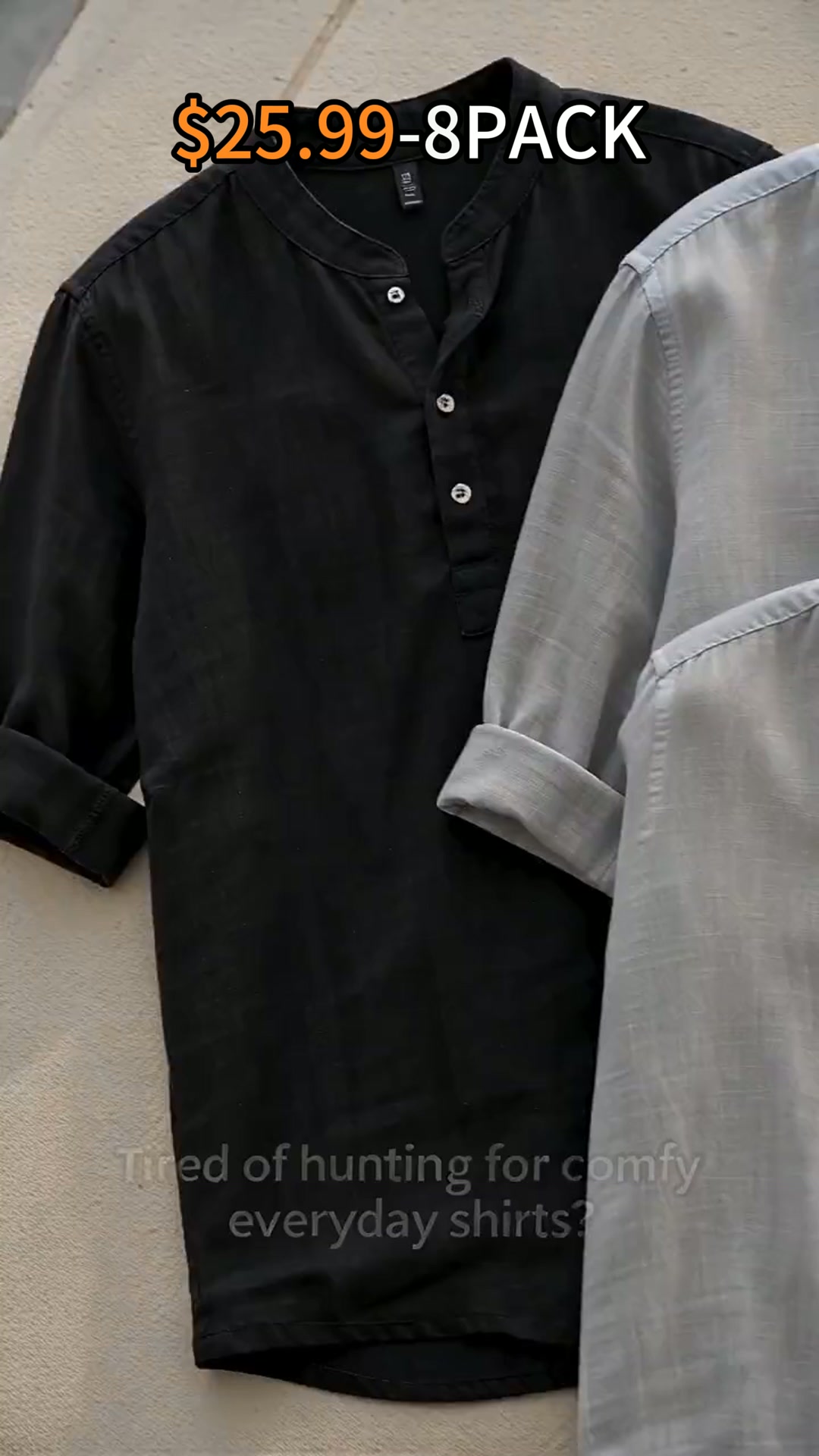 Men's Linen Short Sleeve Shirts, Soft & Breathable For Summer