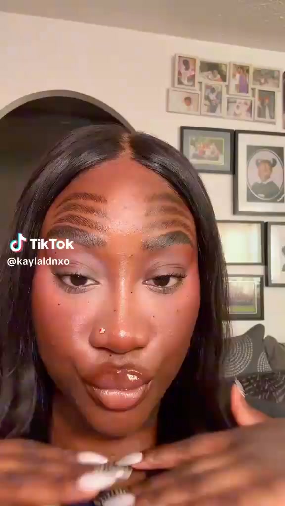 "My eyebrows were an insecurity." Not anymore