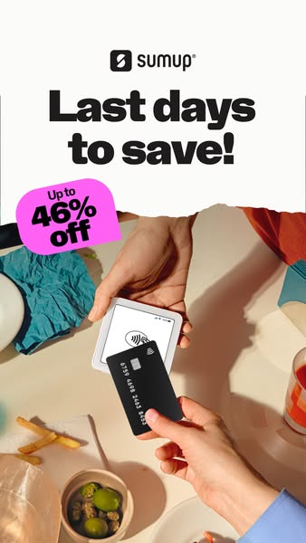 SumUp products for less