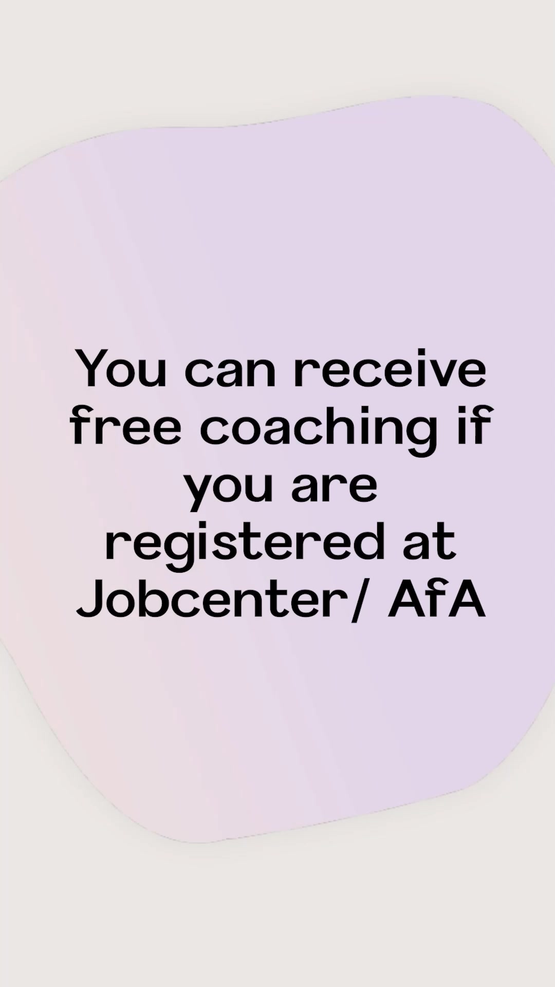 Dream Career Paid by Arbeitsagentur