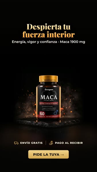 Maca 1900 mg · Envío gratis y pago al recibir