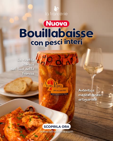 Bouillabaisse direttamente a casa tua!