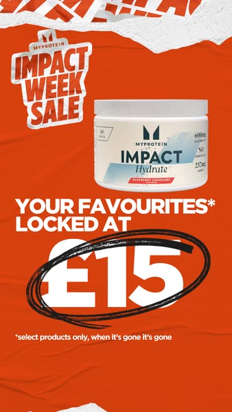 Myprotein Impact Week Sale is here!
