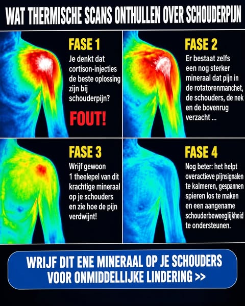 Beste mineraal voor "verlichting" van schouderpijn?