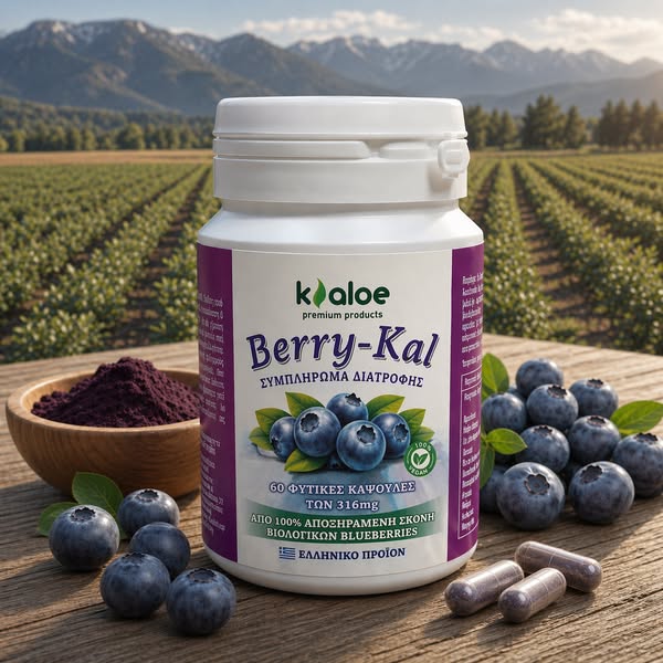 Βιολογικά Blueberries σε Κάψουλα