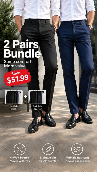 Dress Pants That Actually Feel Good