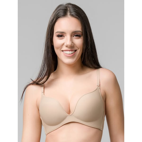 €32.90 Luna Miracle One Wireless Push -Up Σουτιέν Χωρίς Μπανέλα Μπέζ 1808