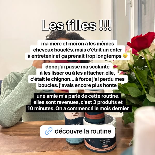 Découvre ta routine cheveux bouclés en 3 étapes !