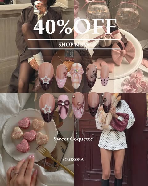New Arrival Press On Nails | Latest Nail Designs | ROXORA