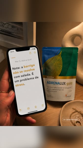 Aborda a verdadeira razão por trás da barriga de stress