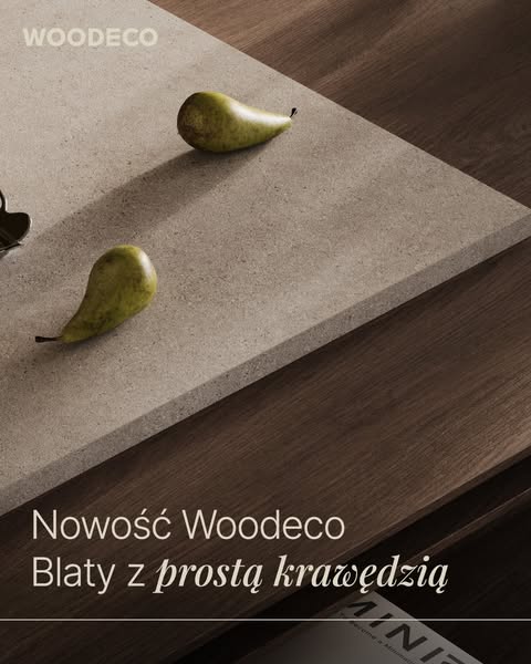 Blaty kuchenne z prostą krawędzią | ULTRAFIT i ULTRAPLUS | Woodeco