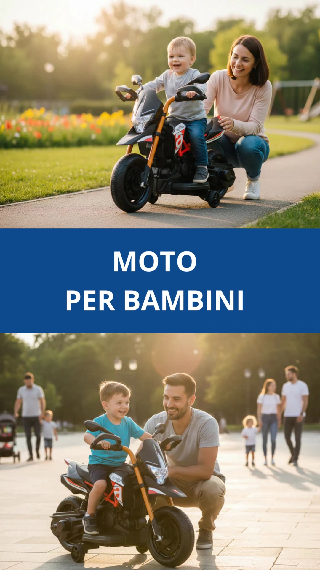 Macchine, moto, quad e bici per bambini