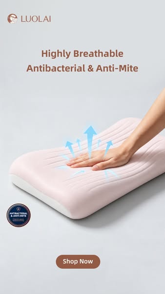 Ergonomic Pillow for Deeper Sleep
