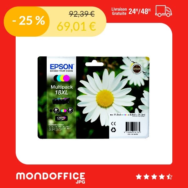 Epson 18 XL "Pâquerette" Cartouche