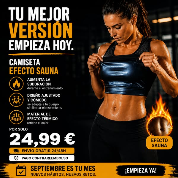 Camiseta Efecto Sauna | 24,99 €