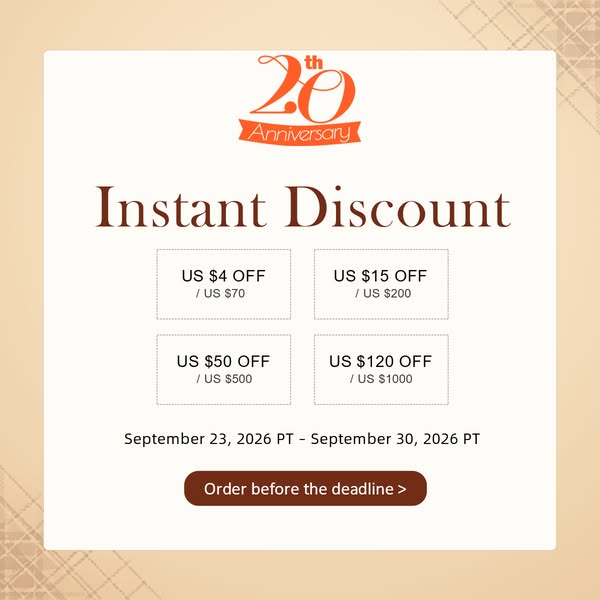 Factory-direct pricing | No MOQ
