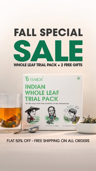 FLAT 50% OFF + Free Glass Infuser Mug & Scoop Spoon