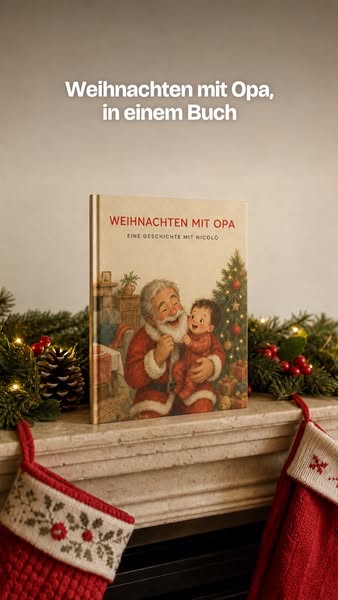 Erstelle das Weihnachtsbuch deines Kindes