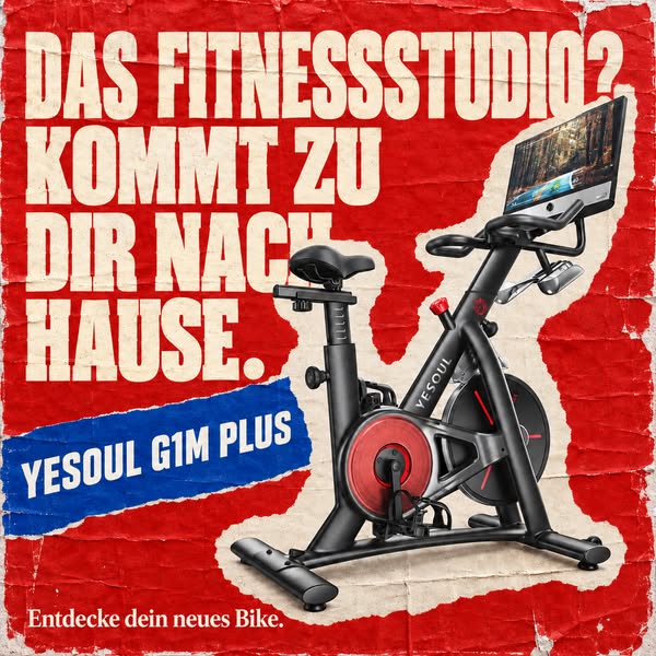 Dein Training. Deine Unterhaltung. Ganz ohne Pflichtabo.